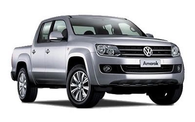 VW <b>AMAROK</b> A Amarok é uma pickup valente, com capacidade para 5 lugares, oferece conforto, robustez e força para enfrentar estradas off-road. Caçamba ampla, para carregar cargas, consulte-nos!